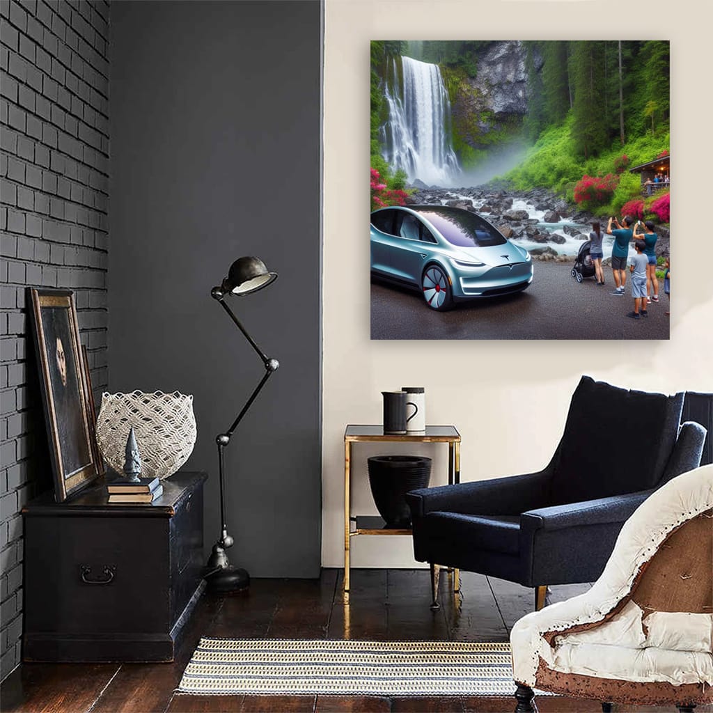 Tesla Art in Future National Park - Visionary Ride