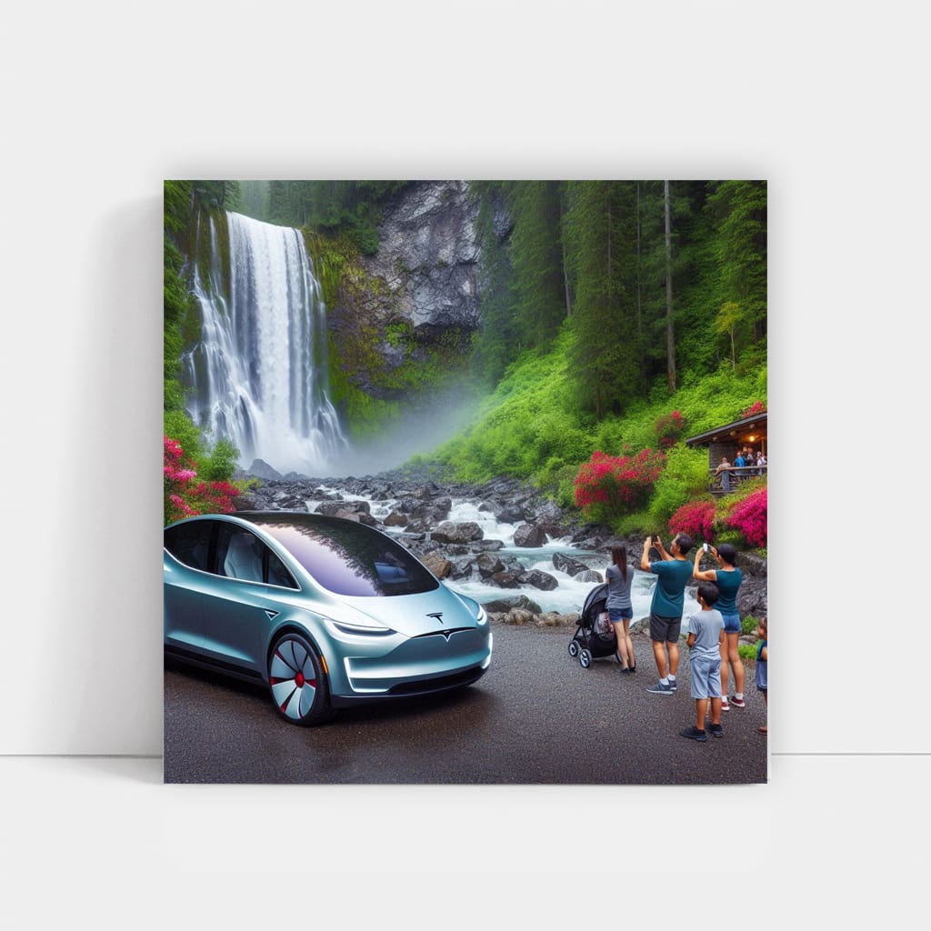 Tesla Art in Future National Park - Visionary Ride