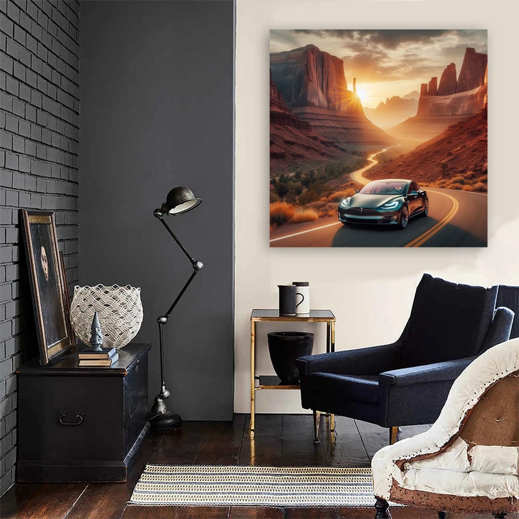 Tesla Model Canyon - Futuristic and Sleek Design