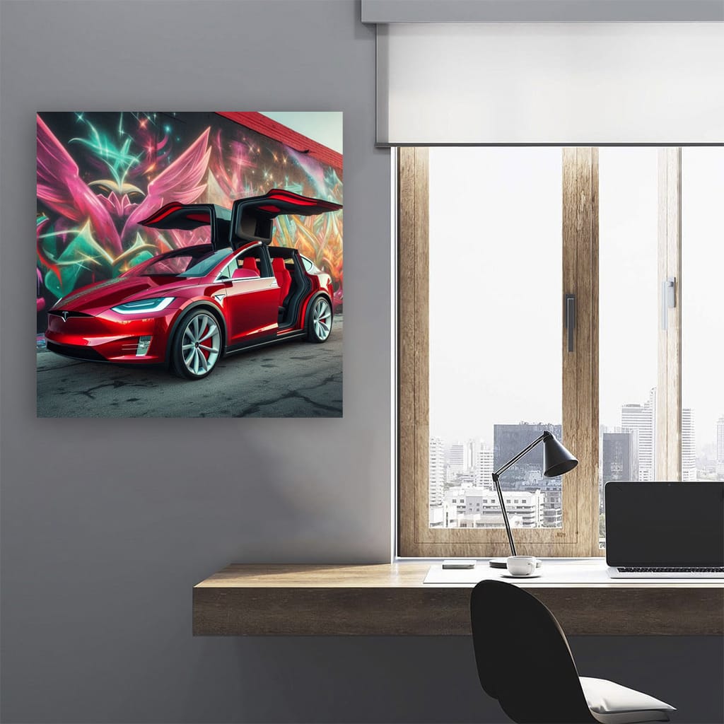 Tesla Model X Paint - Sleek, Innovative, Futuristic Design
