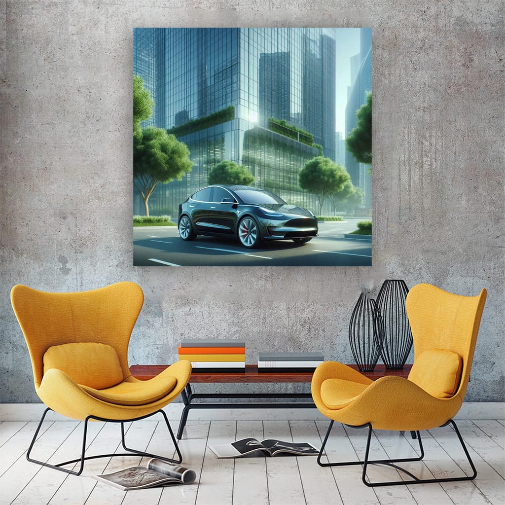 Constructing Tesla Model Y: Sleek, Innovative Electric SUV
