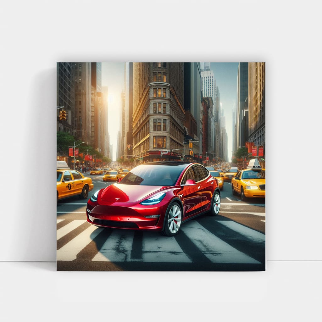 Tesla Model Y in New York - Innovative Urban Driving