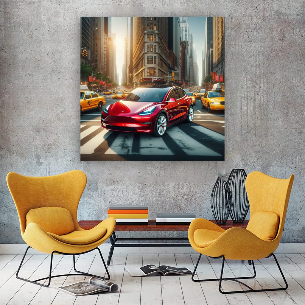 Tesla Model Y in New York - Innovative Urban Driving