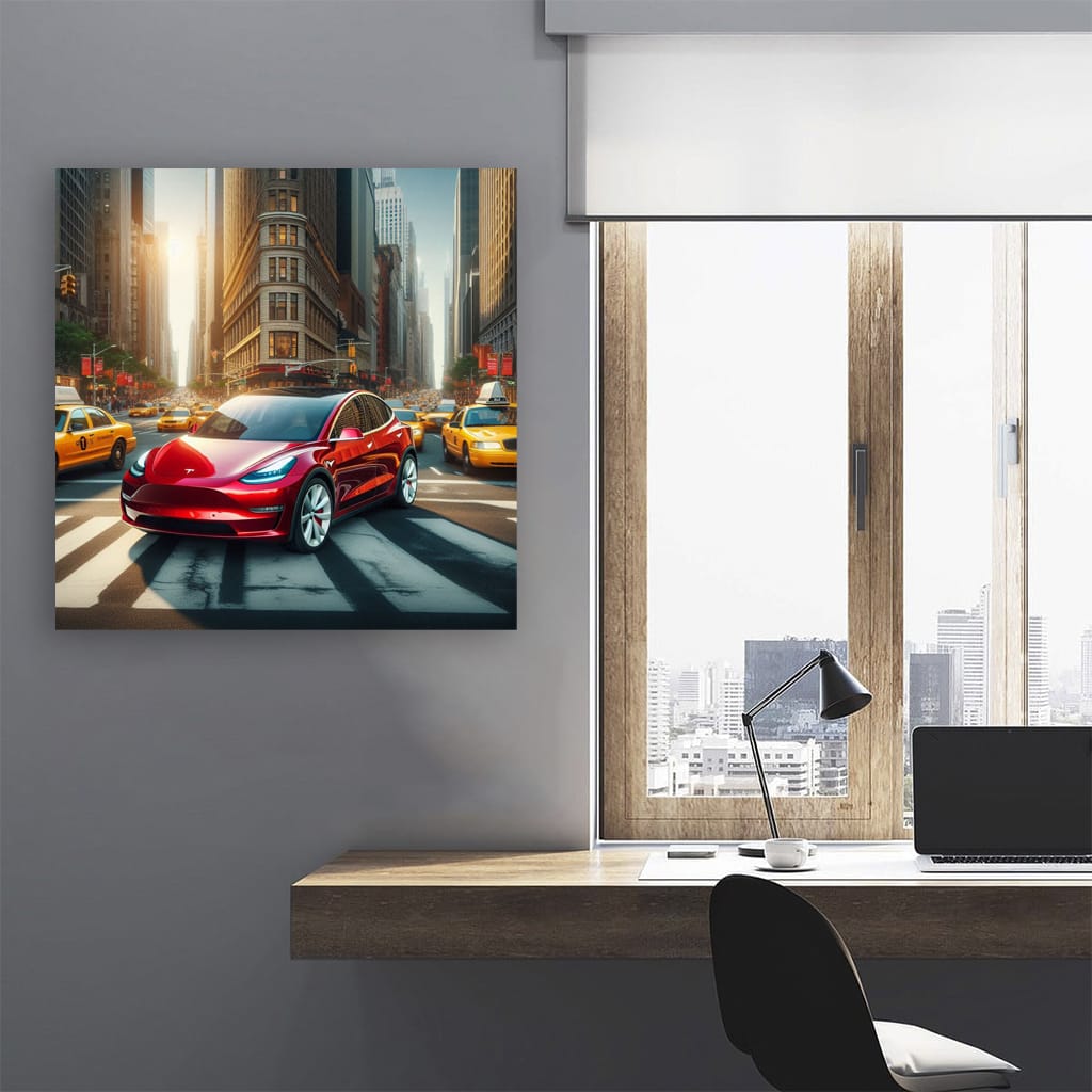 Tesla Model Y in New York - Innovative Urban Driving
