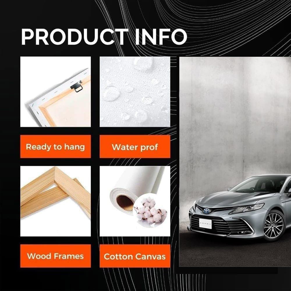 Toyota Camry 70 Gray by Wall - Modern Elegance - EnjoyStore