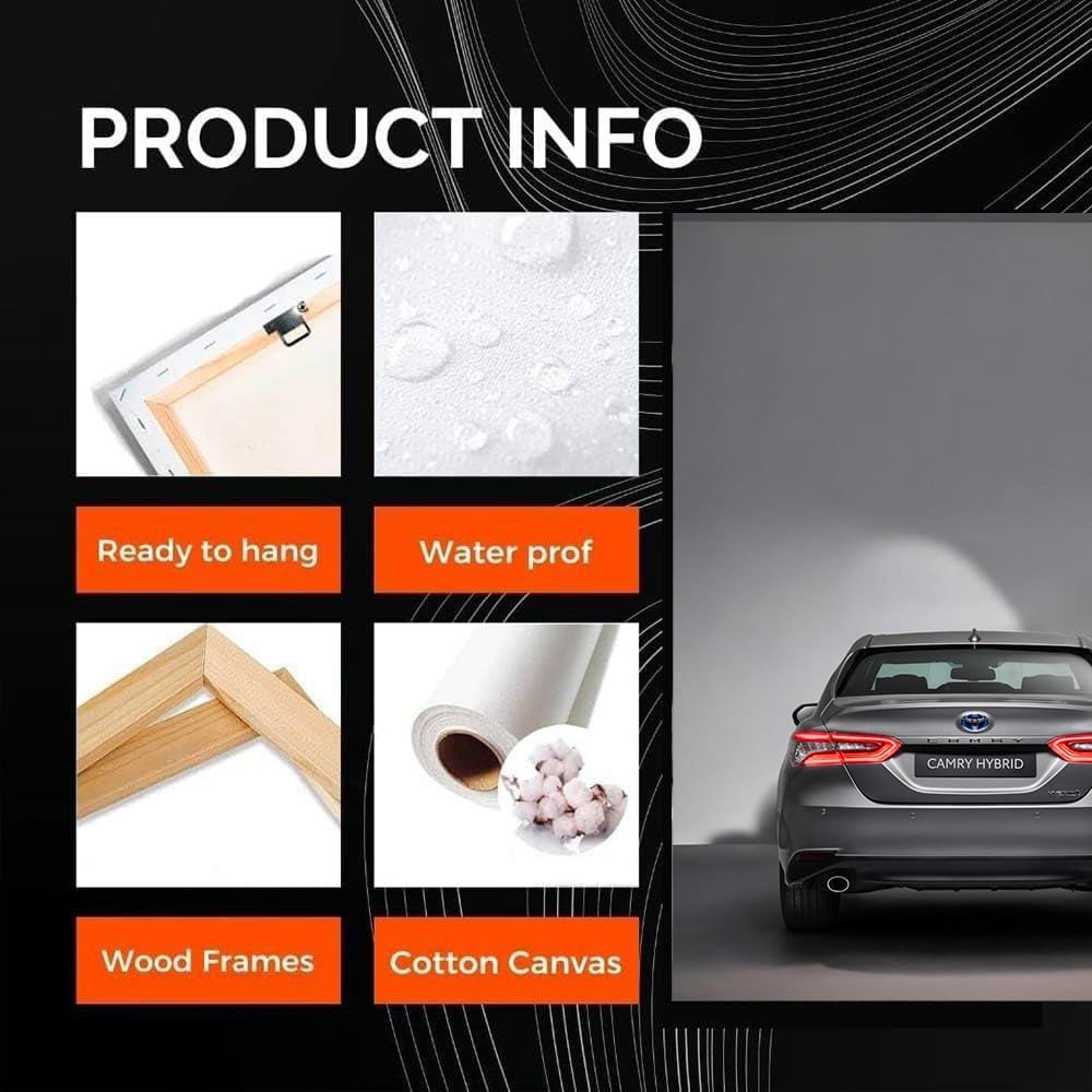 Toyota Camry 70 Gray - Sleek Design and Modern Elegance - EnjoyStore