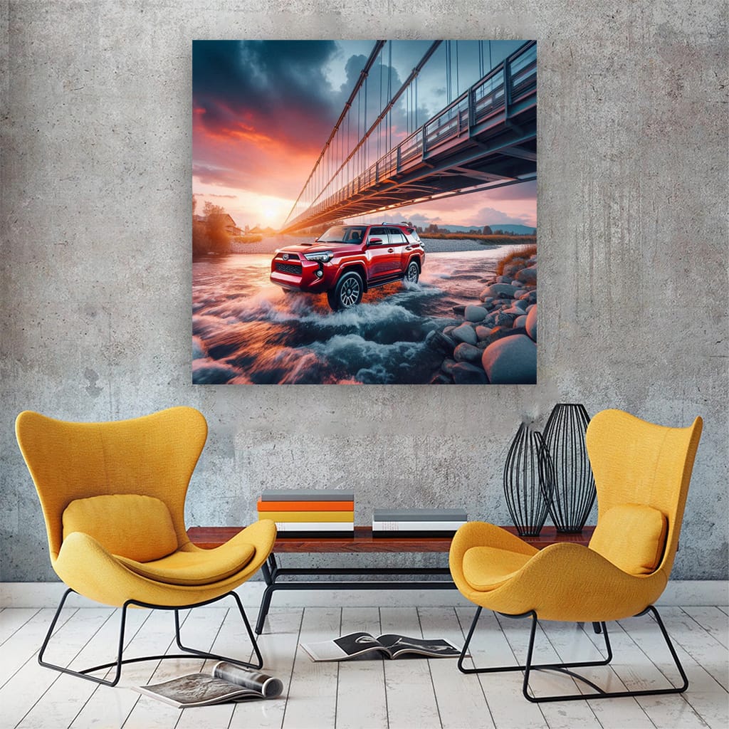 Toyota 4runner Bridge Wall Art