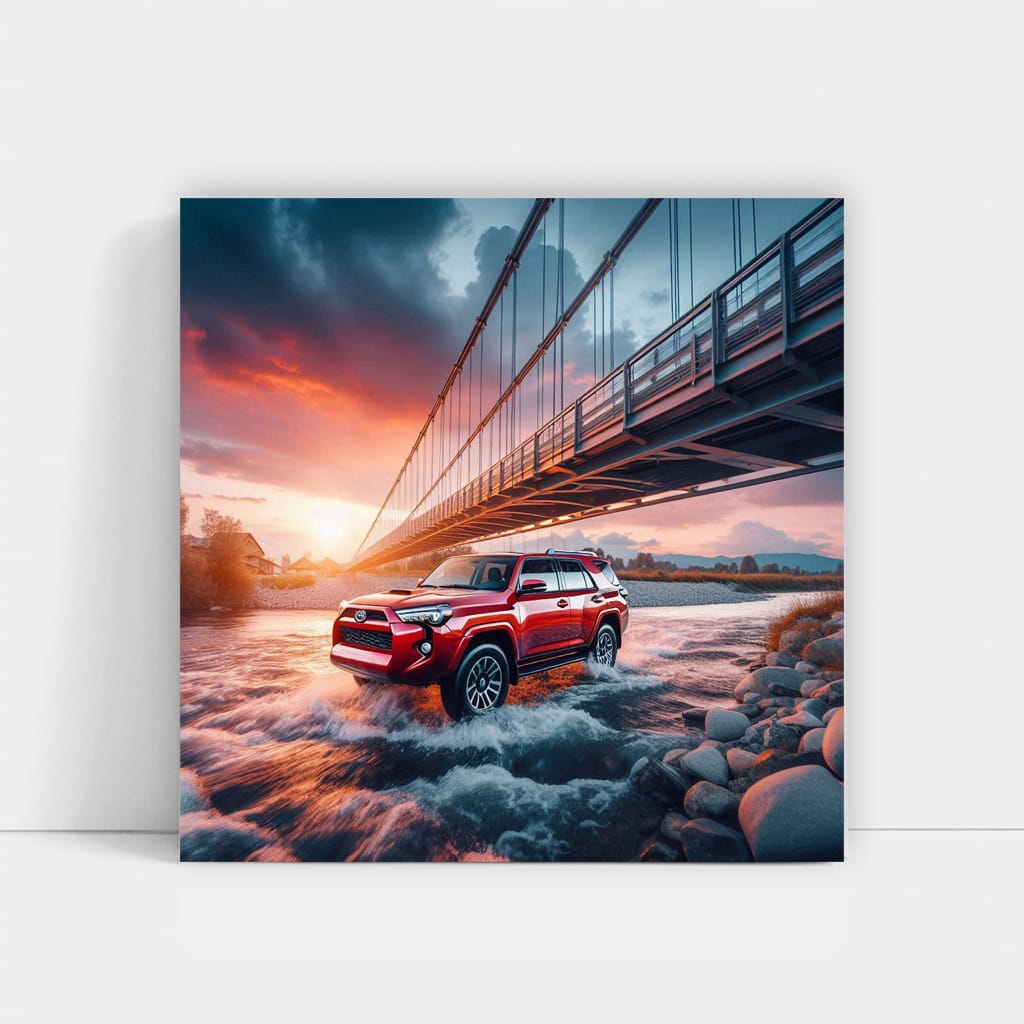 Toyota 4Runner Off-Road Adventure - Rugged Bridge Journey