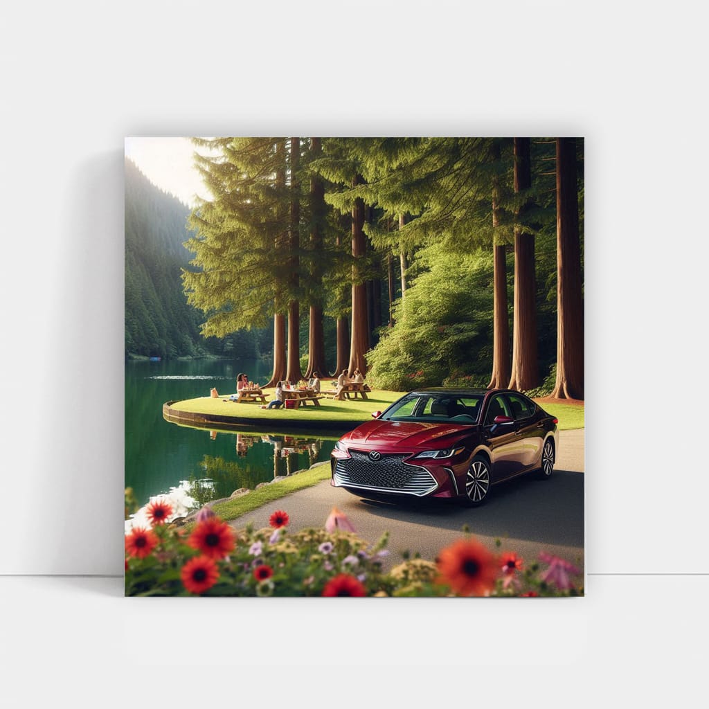 Toyota Avalon Lake Scenic Drive - Elegance in Motion