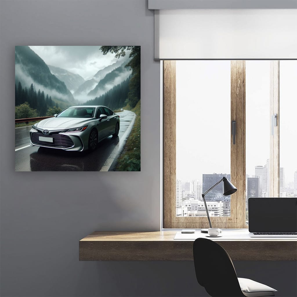 Toyota Avalon Rainy Weath Wall Art