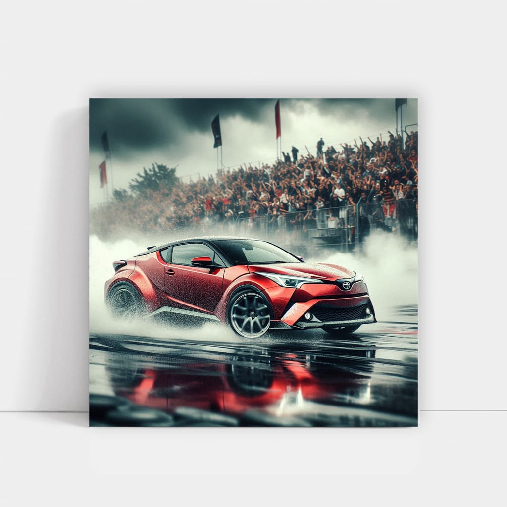 Toyota Chr Drift Wall Art