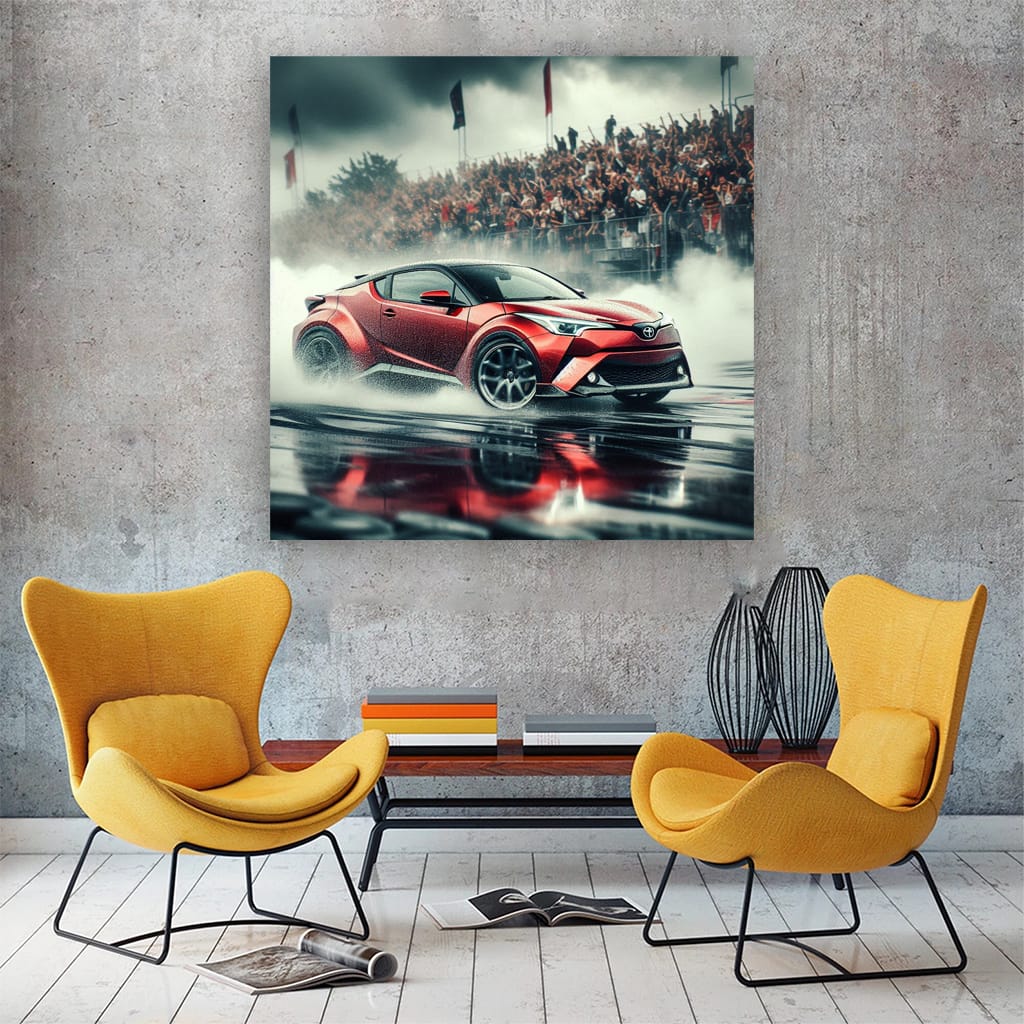 Toyota C-HR Drift Action - Thrilling Compact Crossover