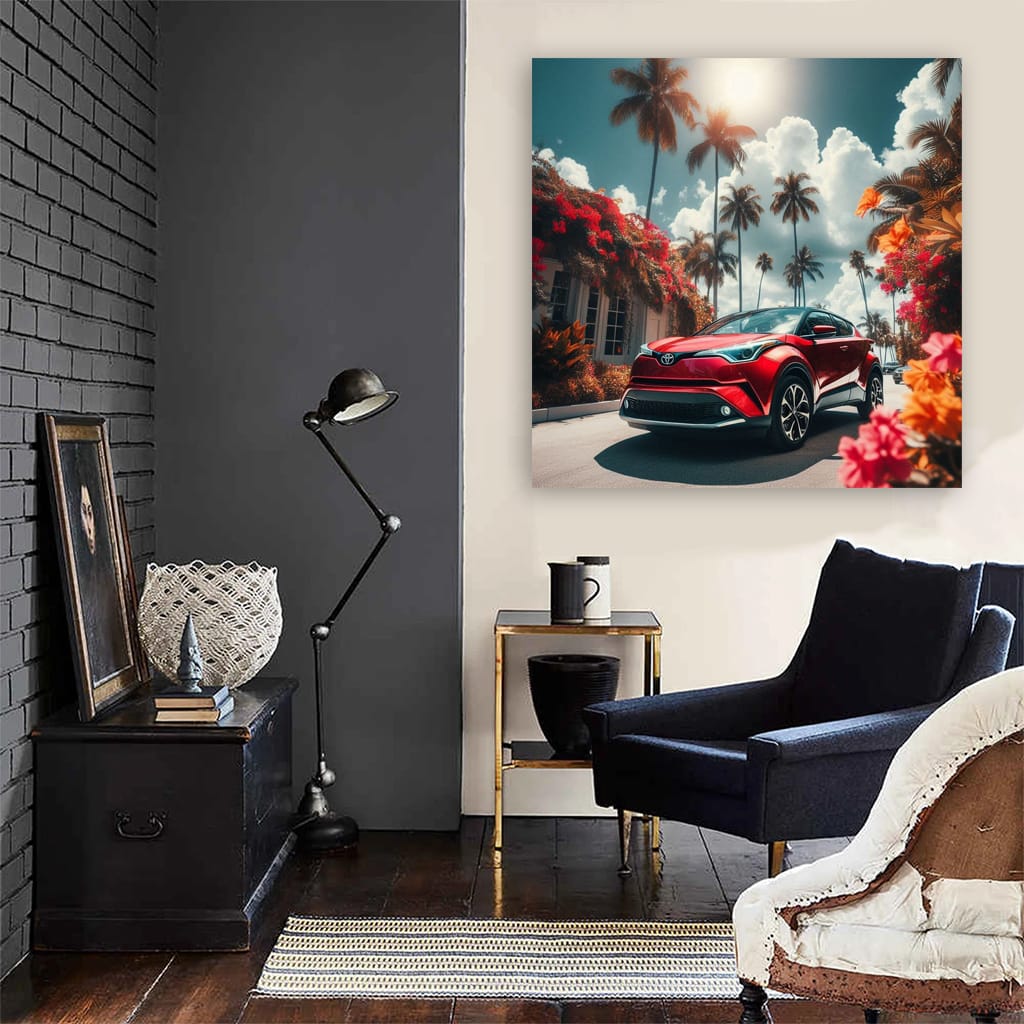 Toyota Chr Sunny Weath Wall Art