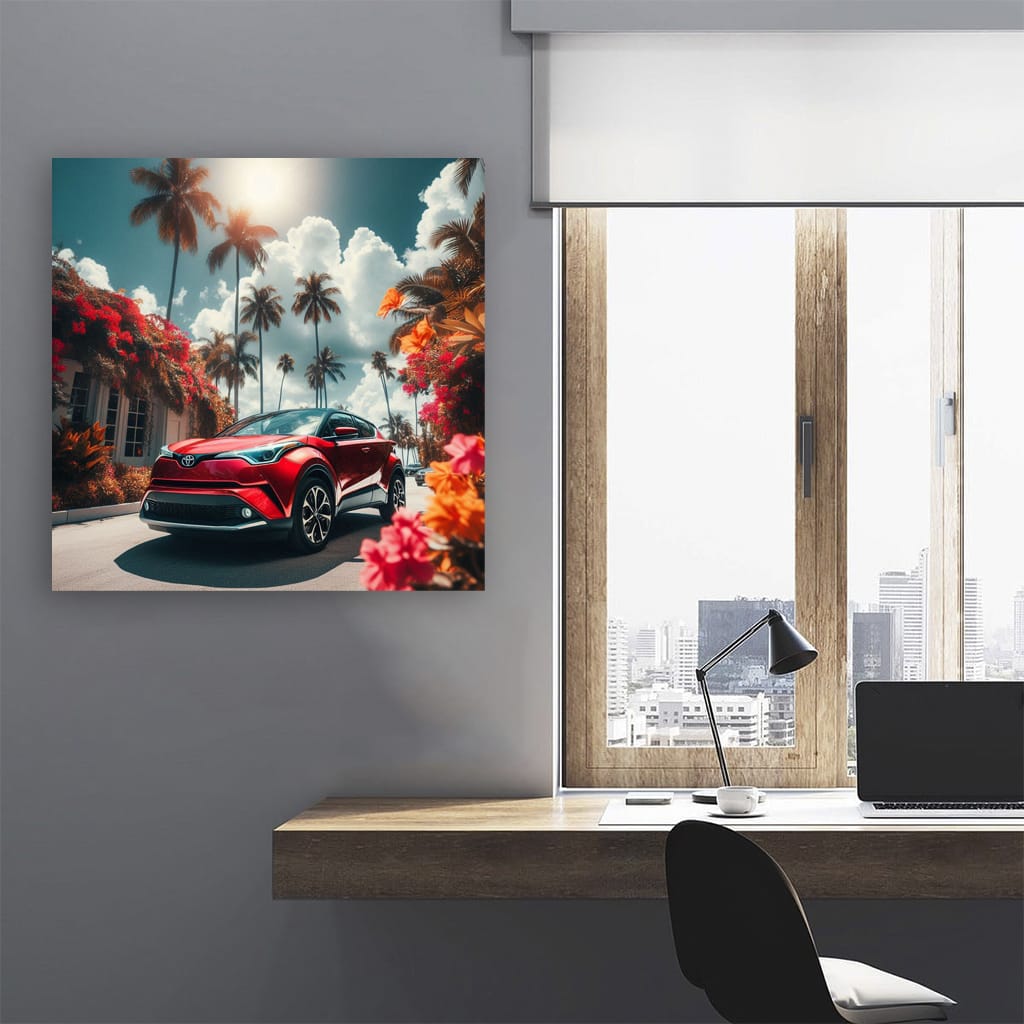 Toyota Chr Sunny Weath Wall Art