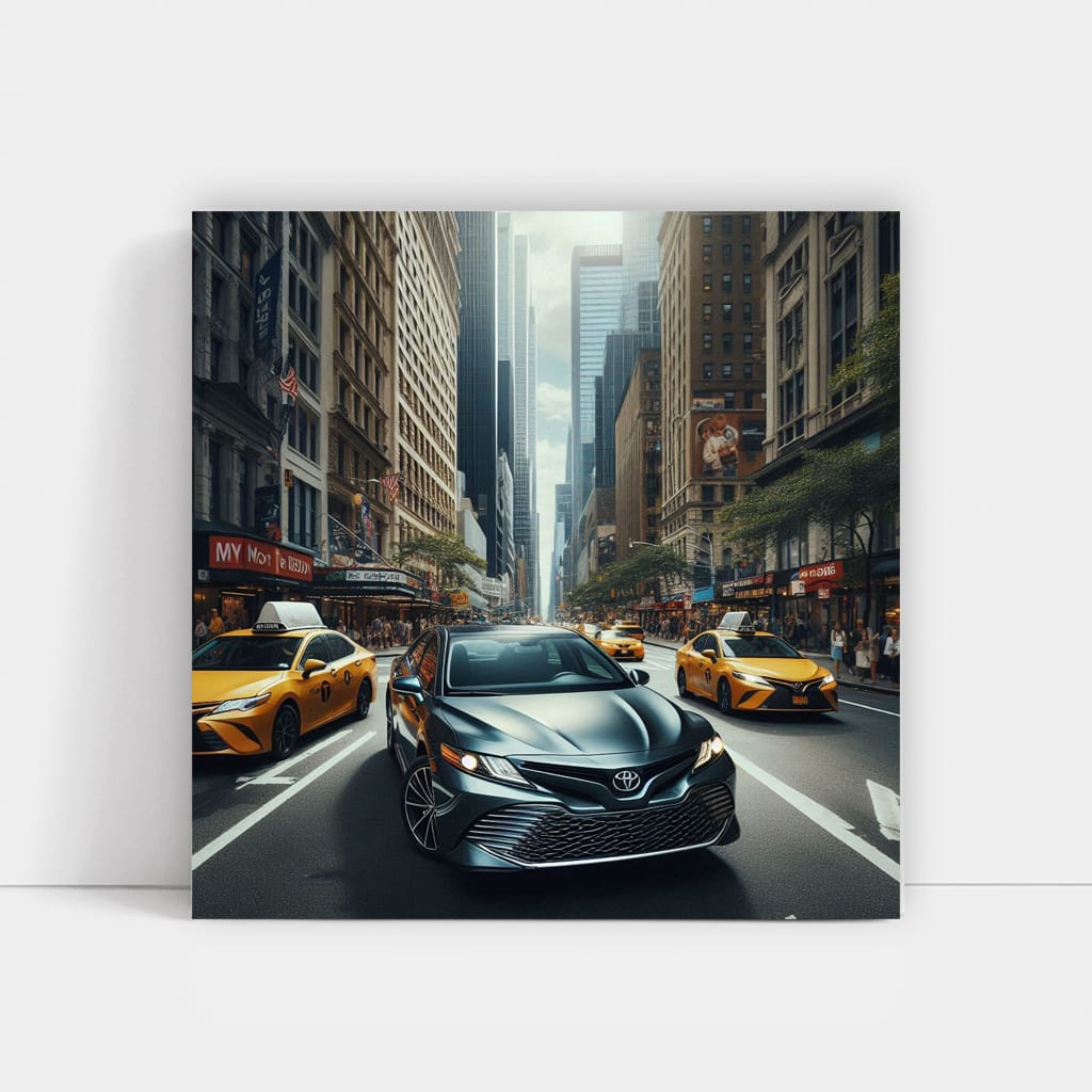 Toyota Camry New York Wall Art