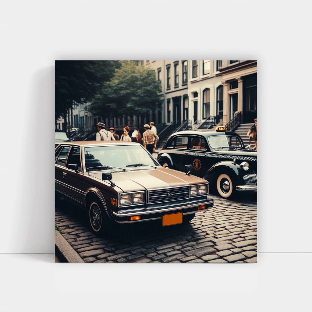 Toyota Camry Retro Design - Timeless Elegance in Motion