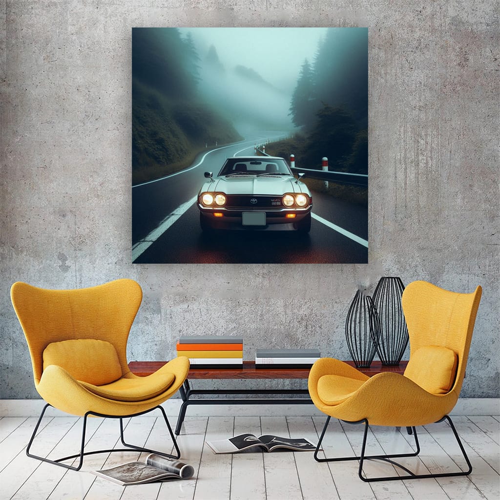 Toyota Celica F Wall Art