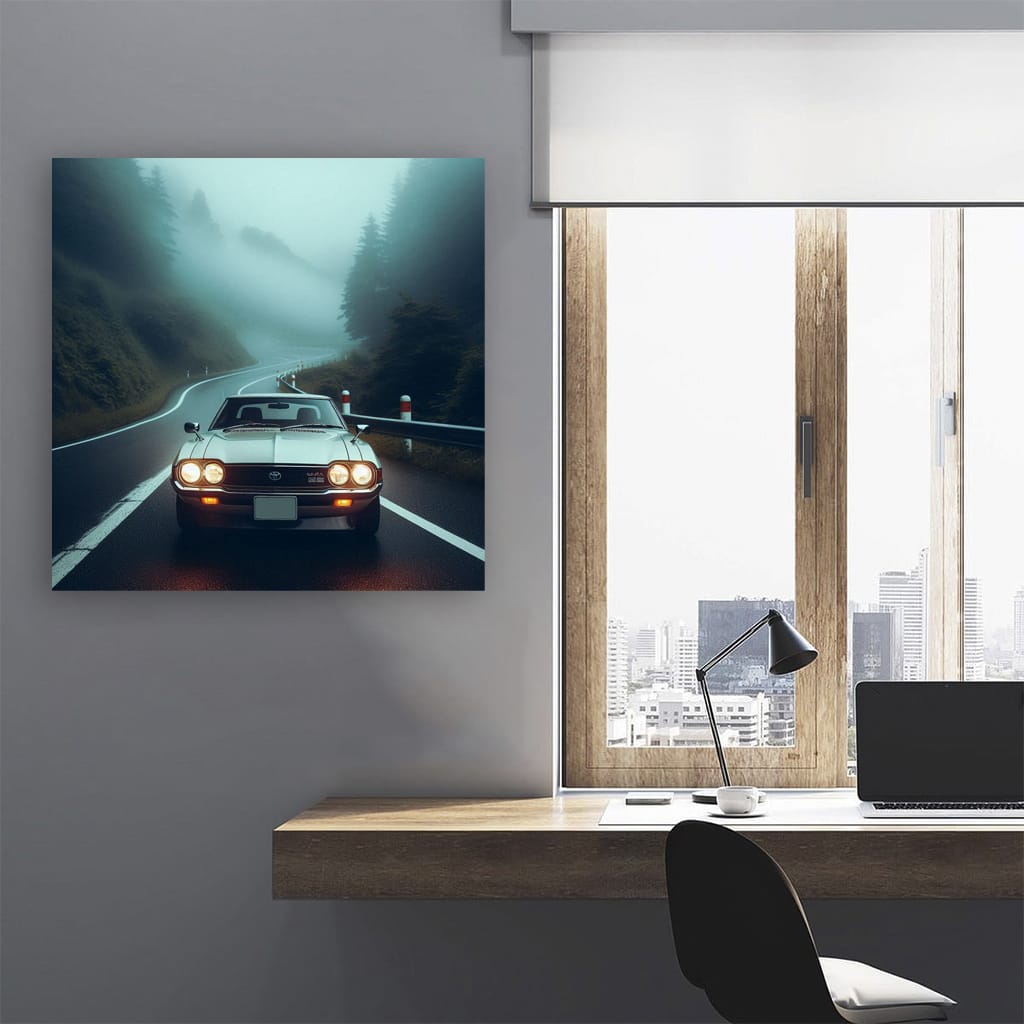 Toyota Celica F Wall Art