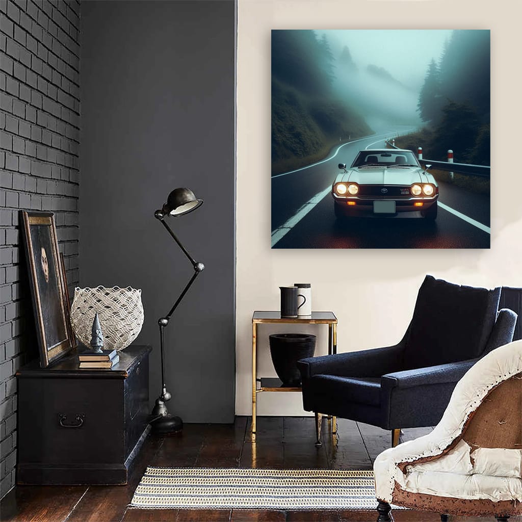 Toyota Celica F Wall Art