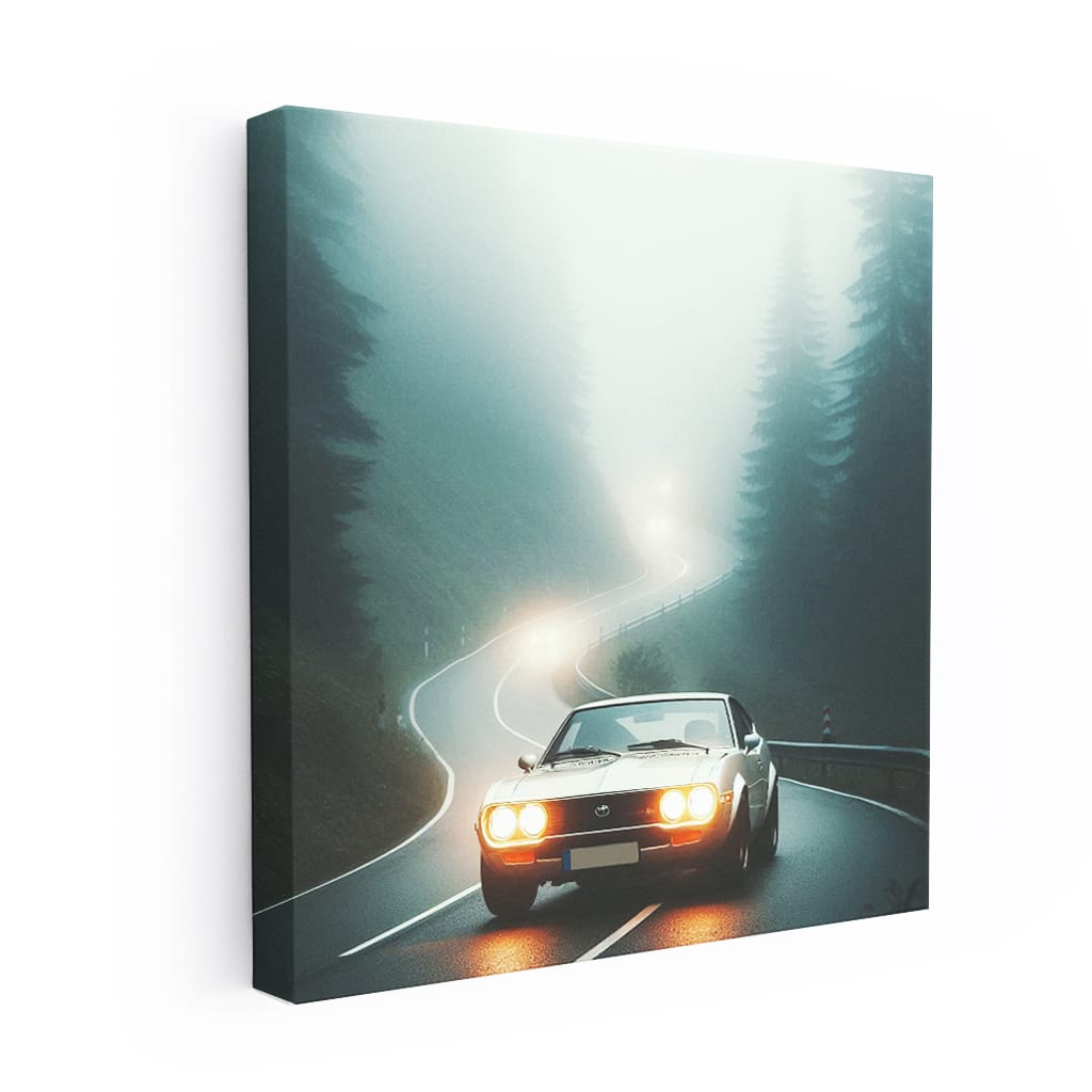 Toyota Celica Fog Wall Art