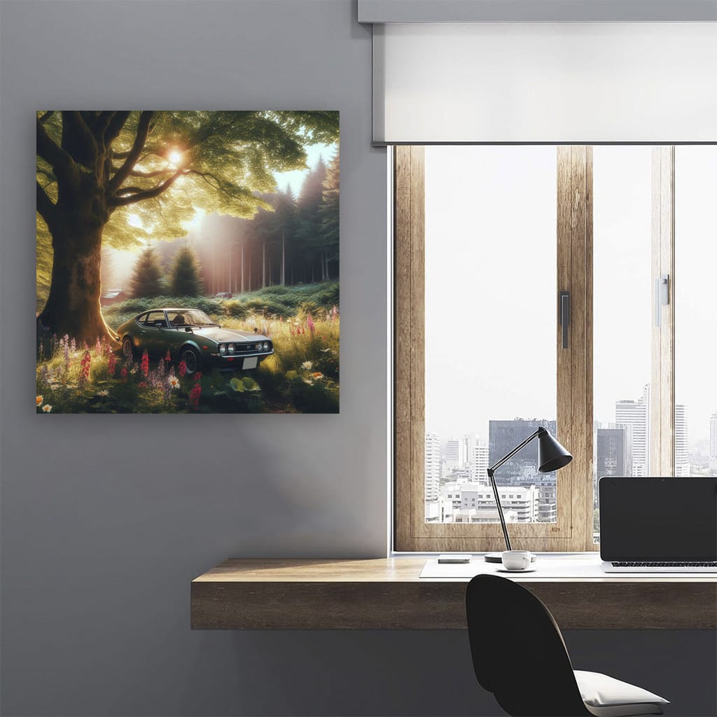 Toyota Celica Forest Wall Art