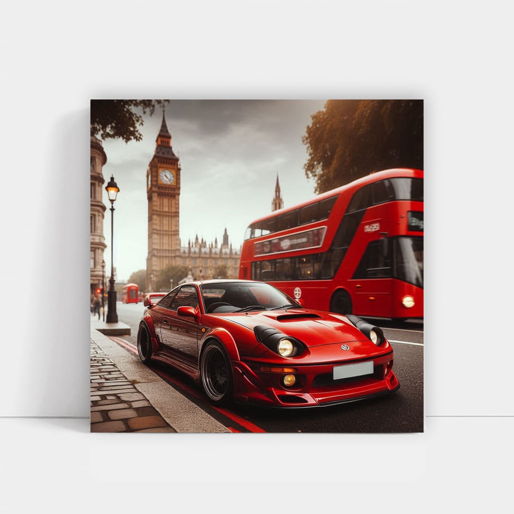 Toyota Celica London Wall Art