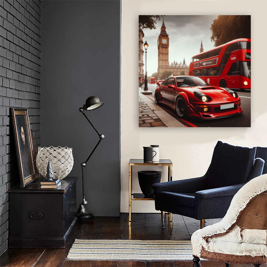 Toyota Celica London Wall Art