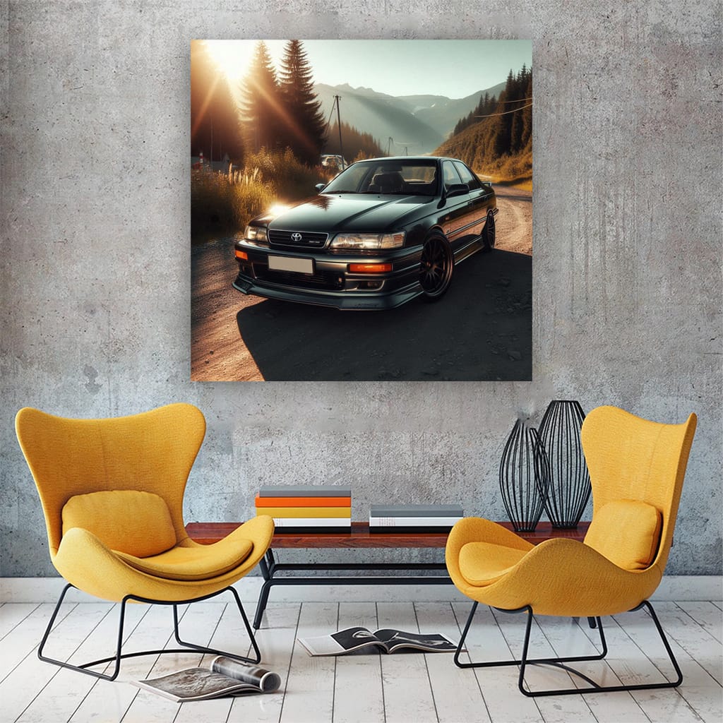 Toyota Chaser Sport in Sunny Weather - Elegant and Bold