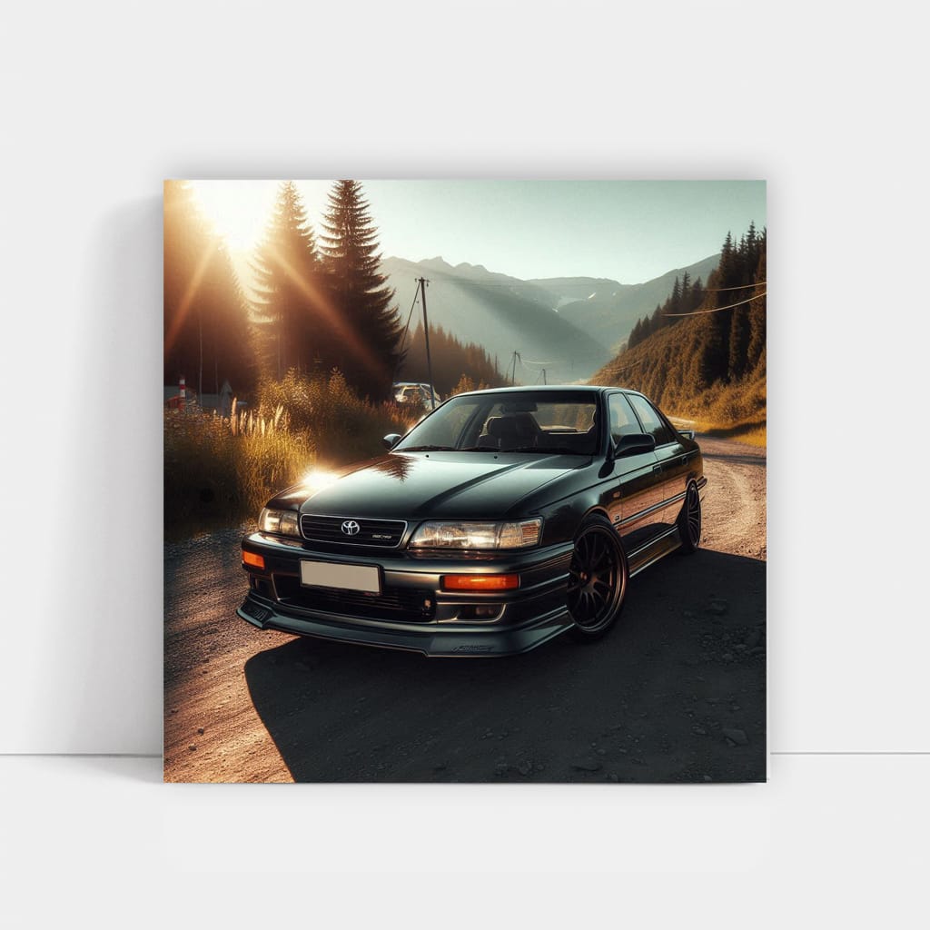 Toyota Chaser Sport in Sunny Weather - Elegant and Bold