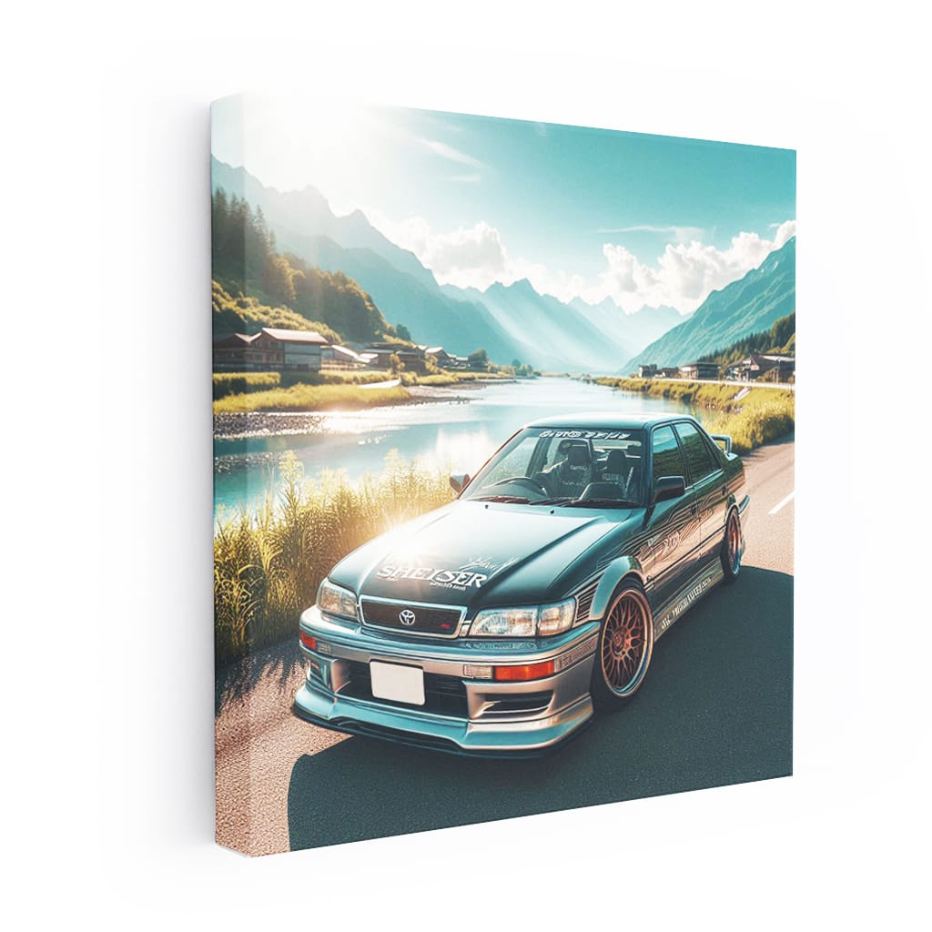 Toyota Chaser Sport Sunny Weather Wall Art