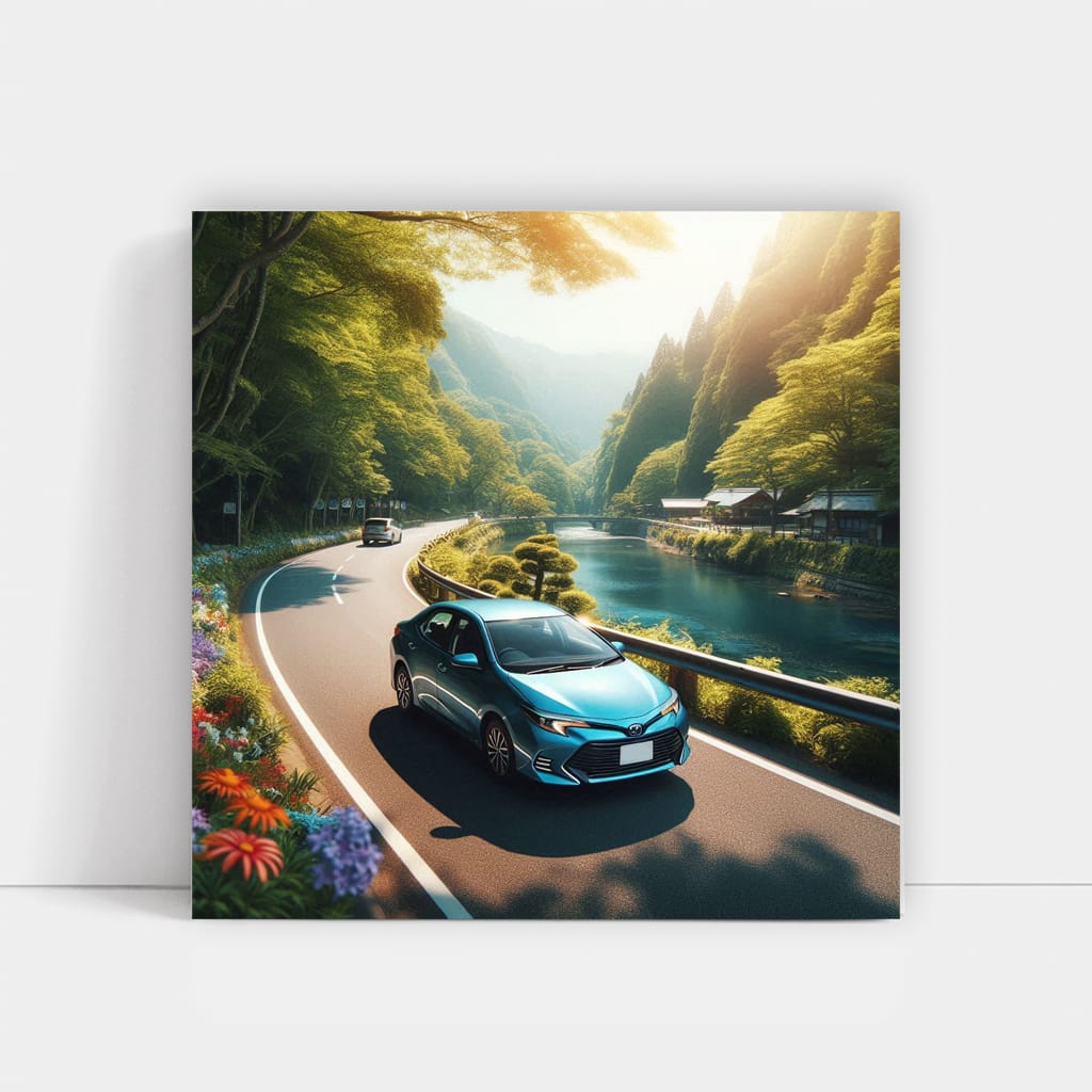 Toyota Corolla Riv Wall Art