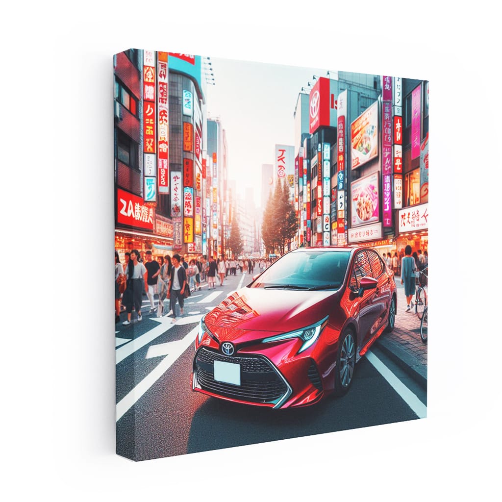 Toyota Corolla Tokyo Jap Wall Art