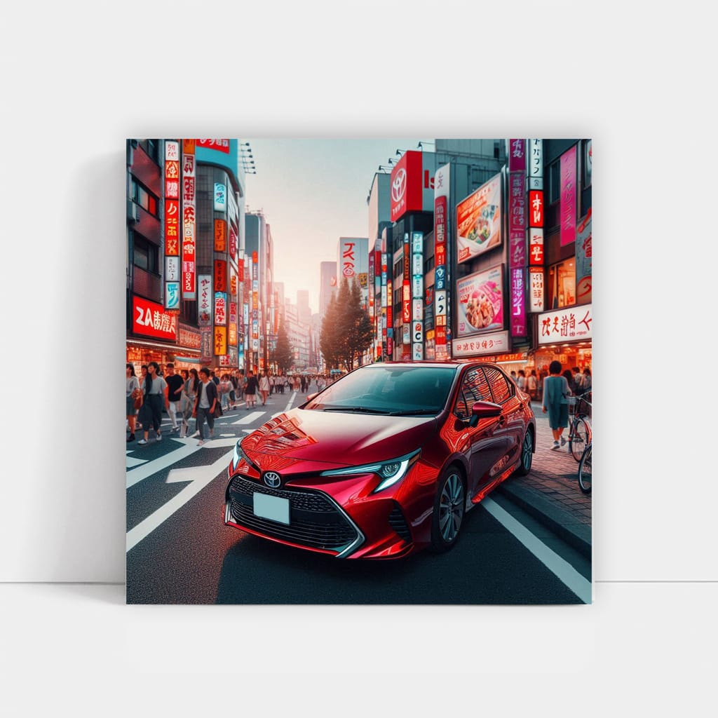 Toyota Corolla in Tokyo, Japan - Reliable and Timeless