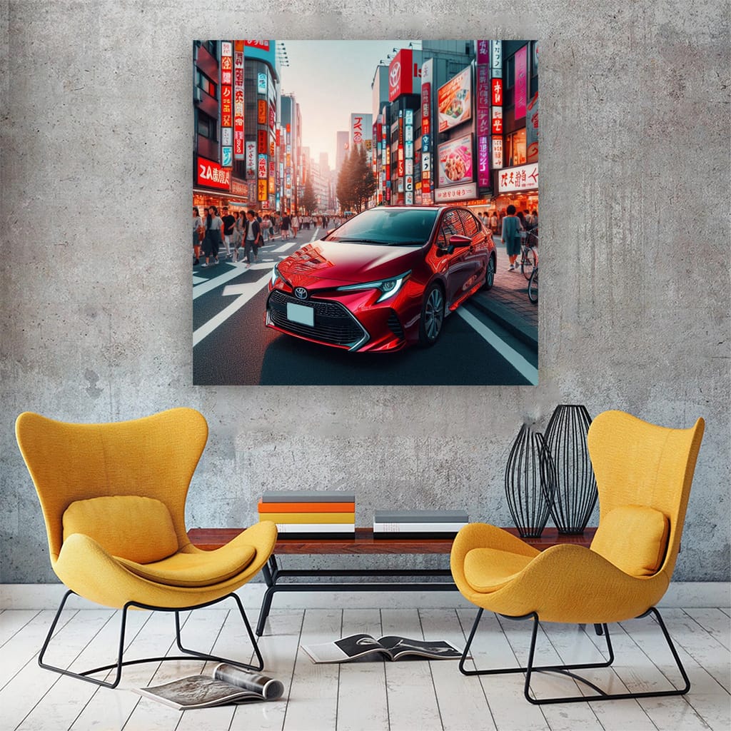 Toyota Corolla in Tokyo, Japan - Reliable and Timeless