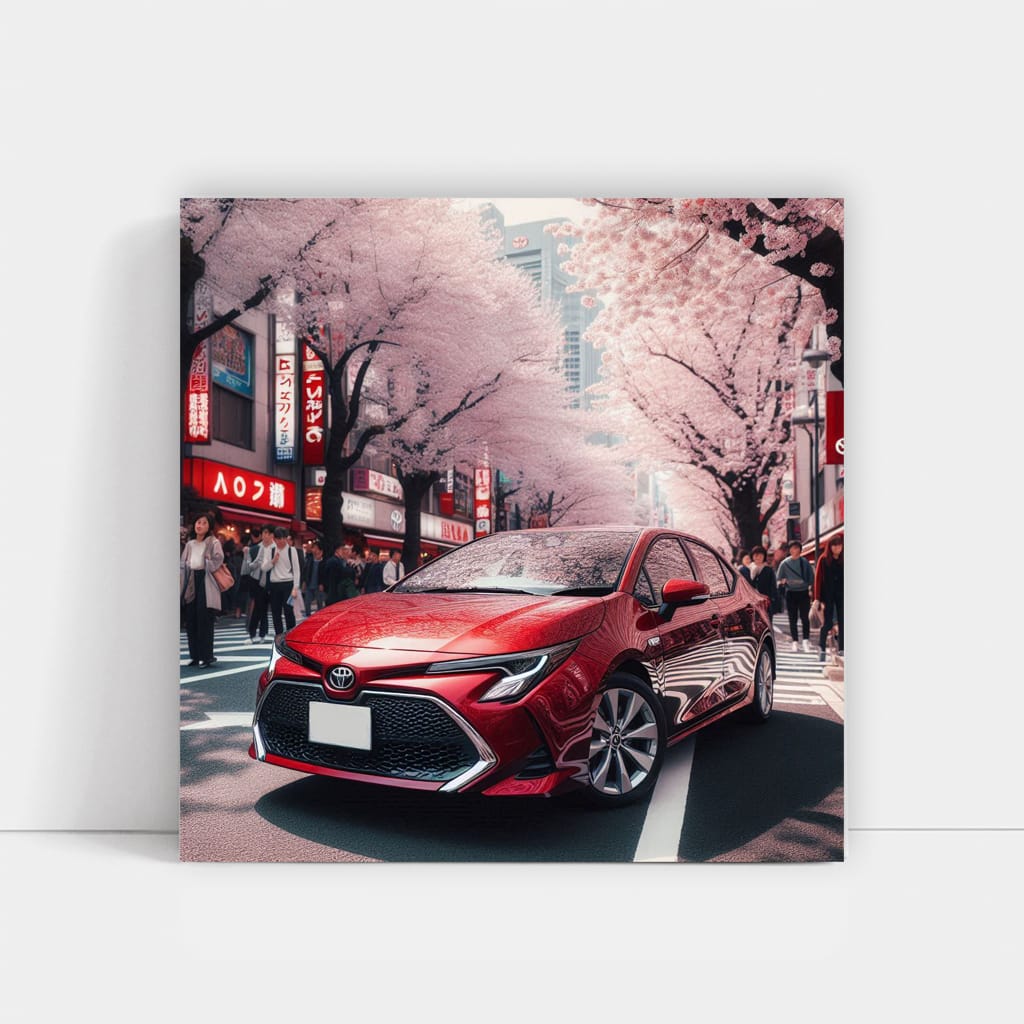 Toyota Corolla in Tokyo, Japan - Reliable and Efficient Ride