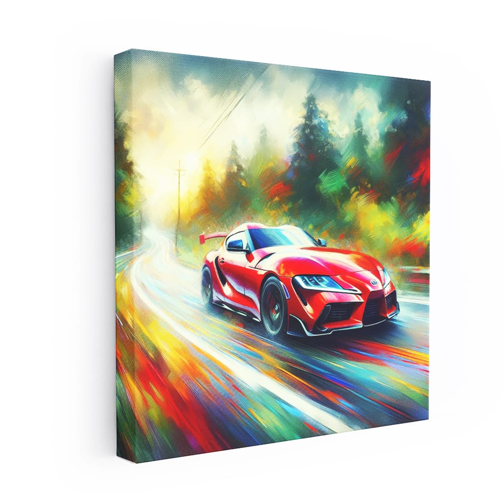 Toyota Gr Supra Impressioni Wall Art