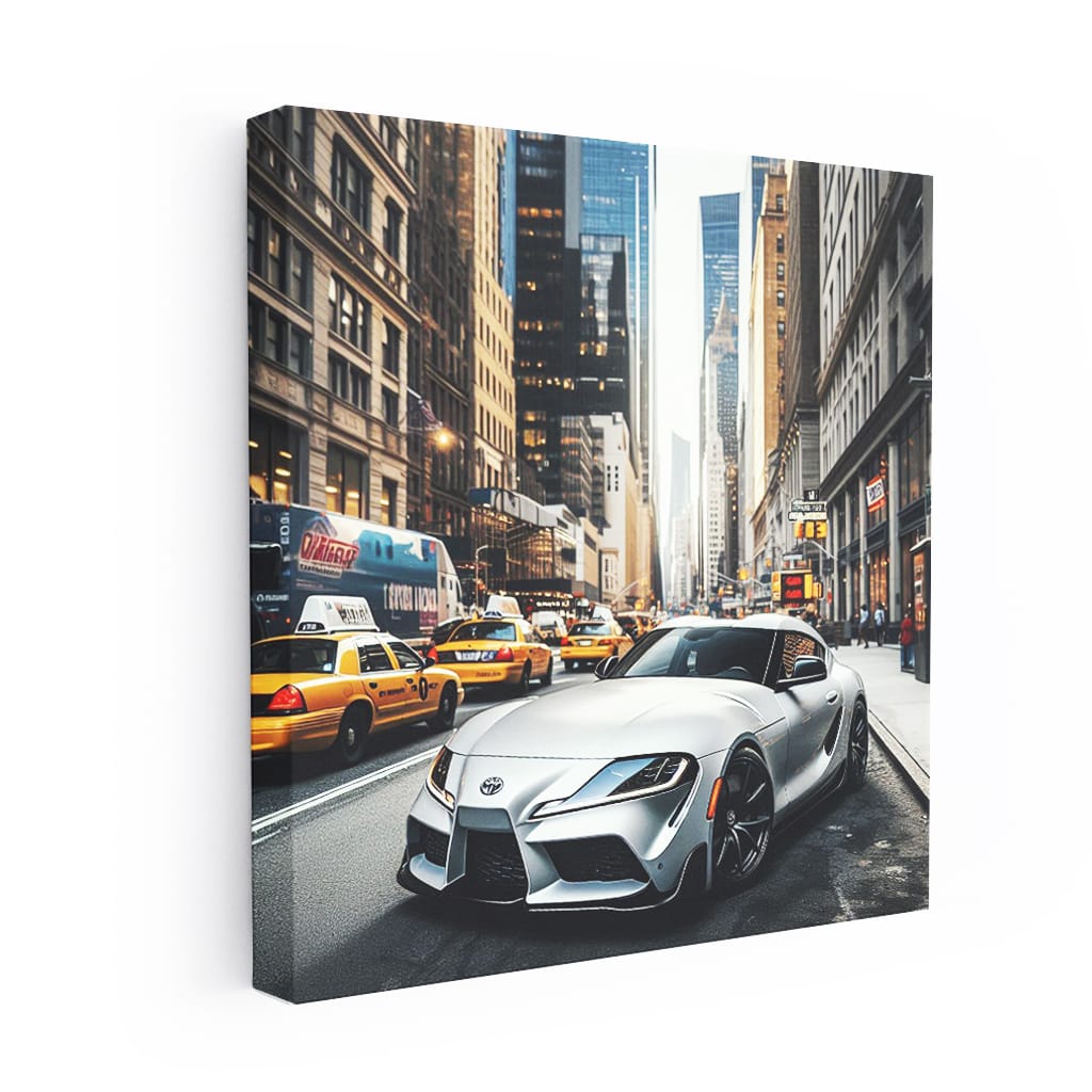 Toyota Gr Supra New Yo Wall Art