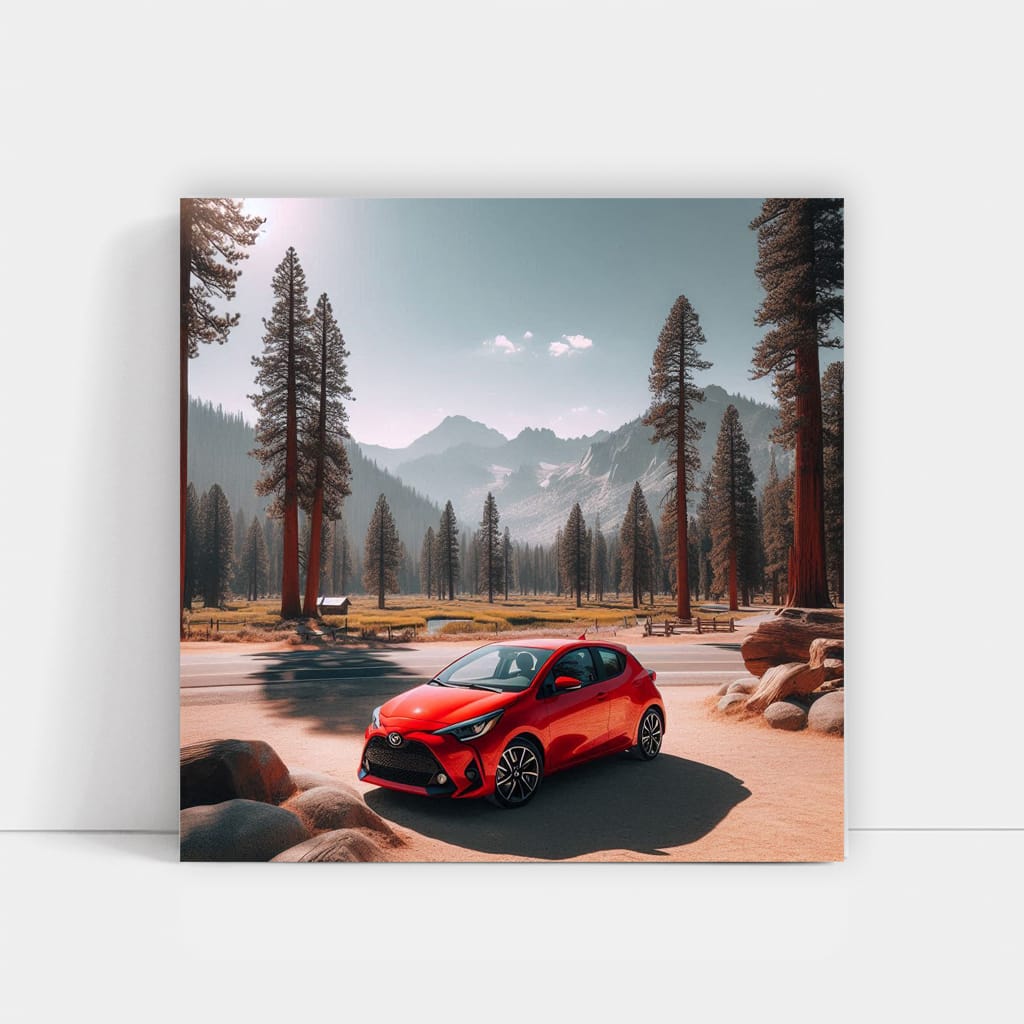 Toyota Gr Yaris National Pa Wall Art