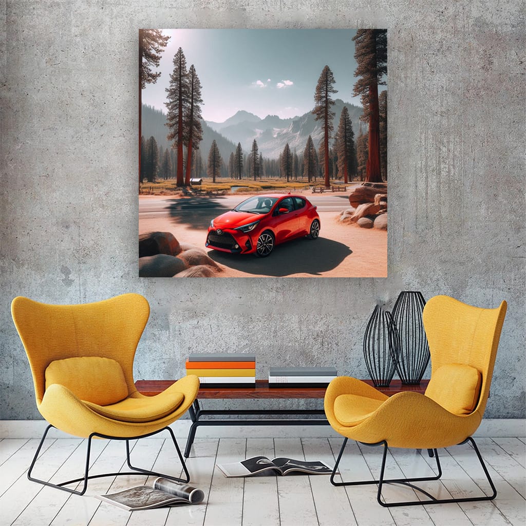 Toyota Gr Yaris National Pa Wall Art