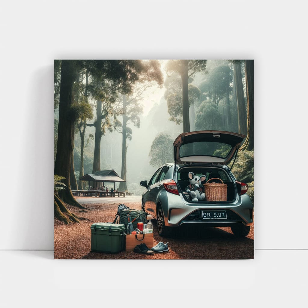 Toyota Gr Yaris National Park Wall Art