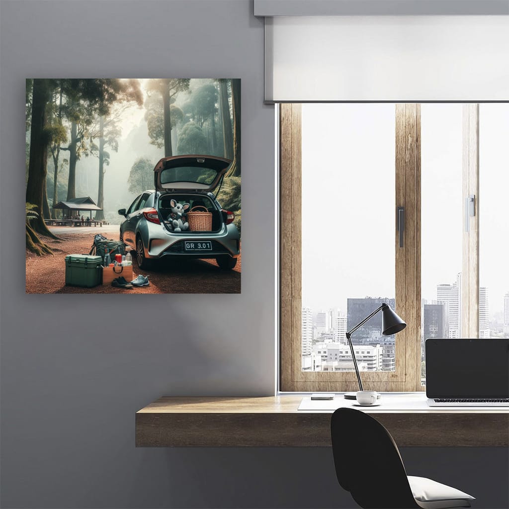 Toyota Gr Yaris National Park Wall Art