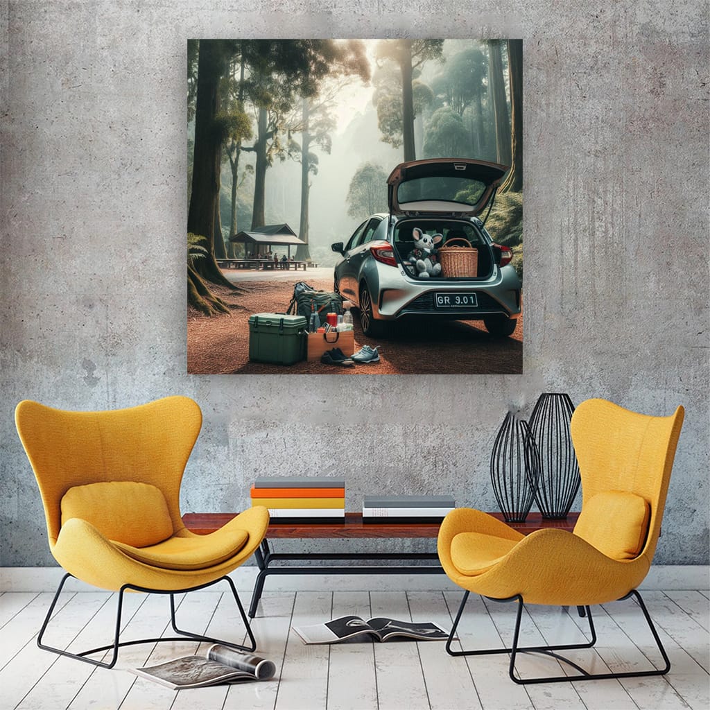 Toyota Gr Yaris National Park Wall Art