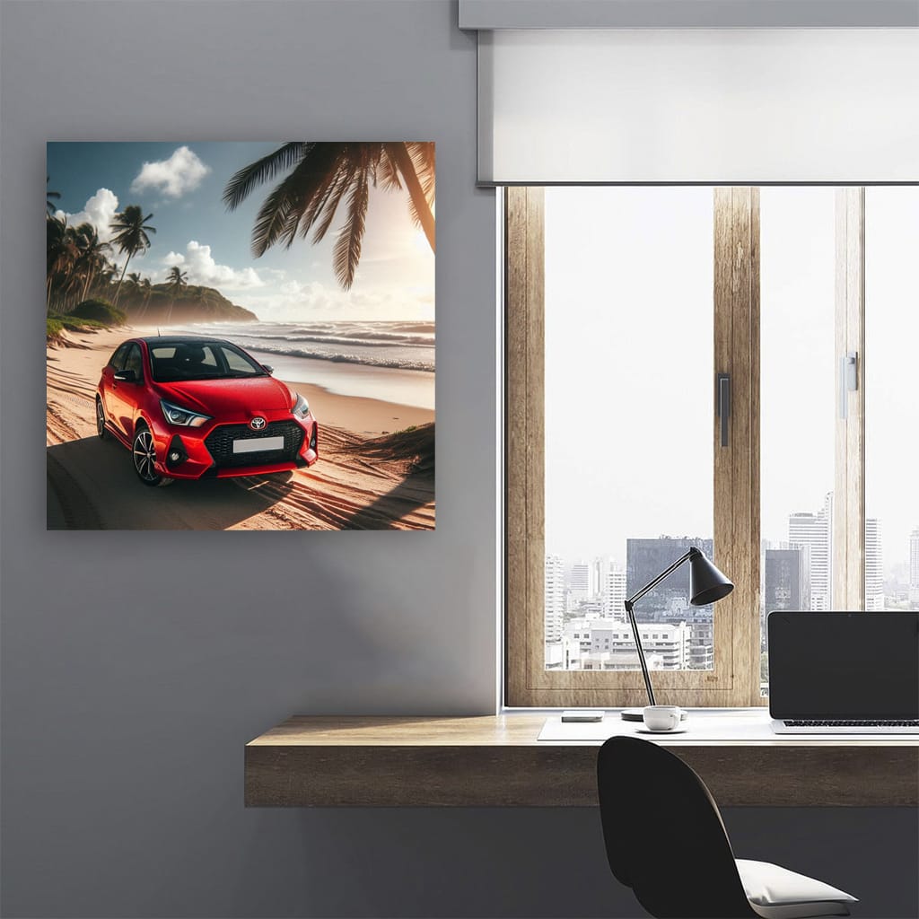 Toyota Gr Yaris On Bea Wall Art