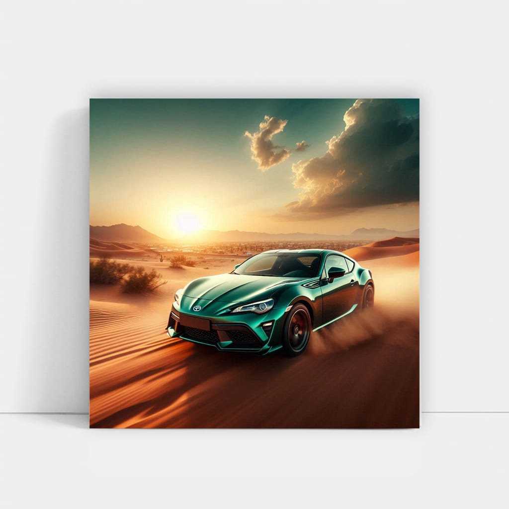 Toyota GT86 in Desert - Sporty Adventure Machine