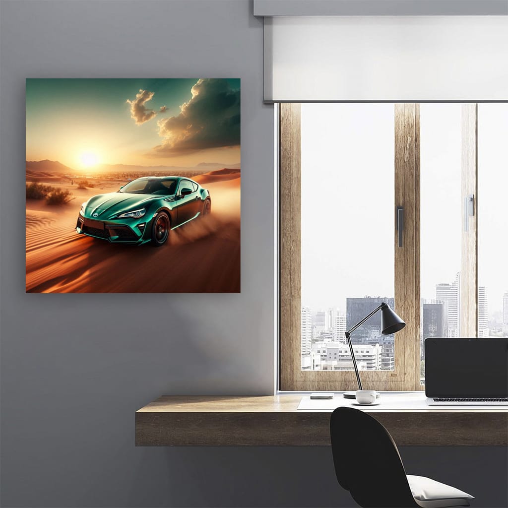 Toyota GT86 in Desert - Sporty Adventure Machine