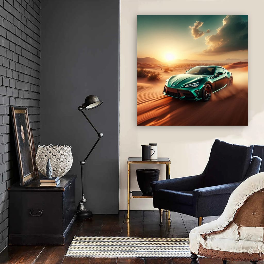 Toyota GT86 in Desert - Sporty Adventure Machine