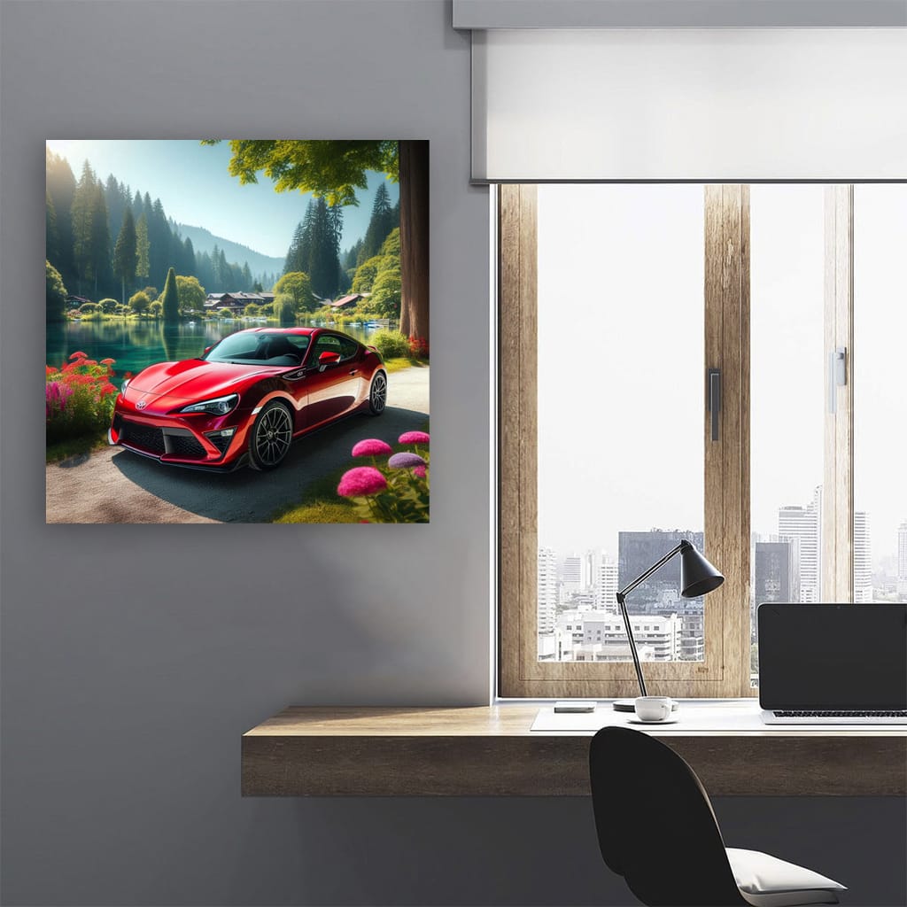 Toyota Gt86 La Wall Art