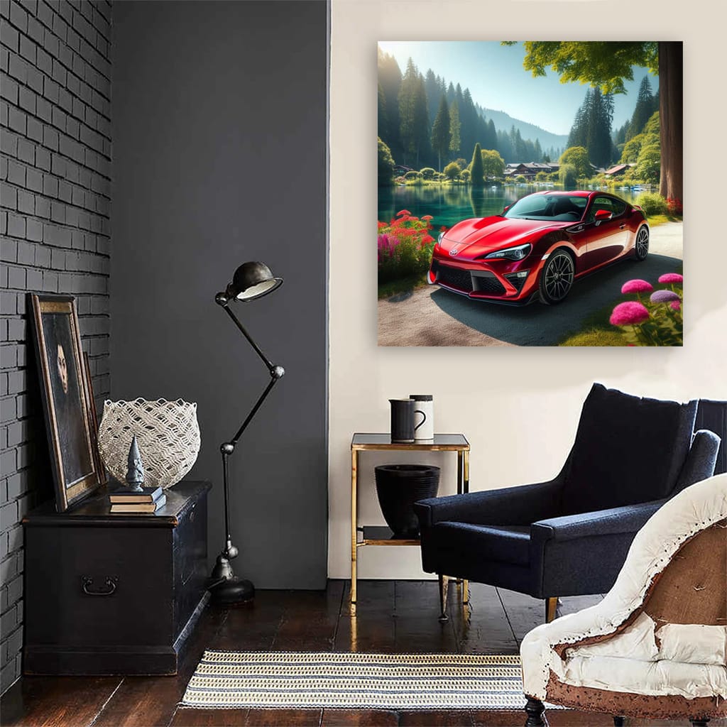 Toyota Gt86 La Wall Art