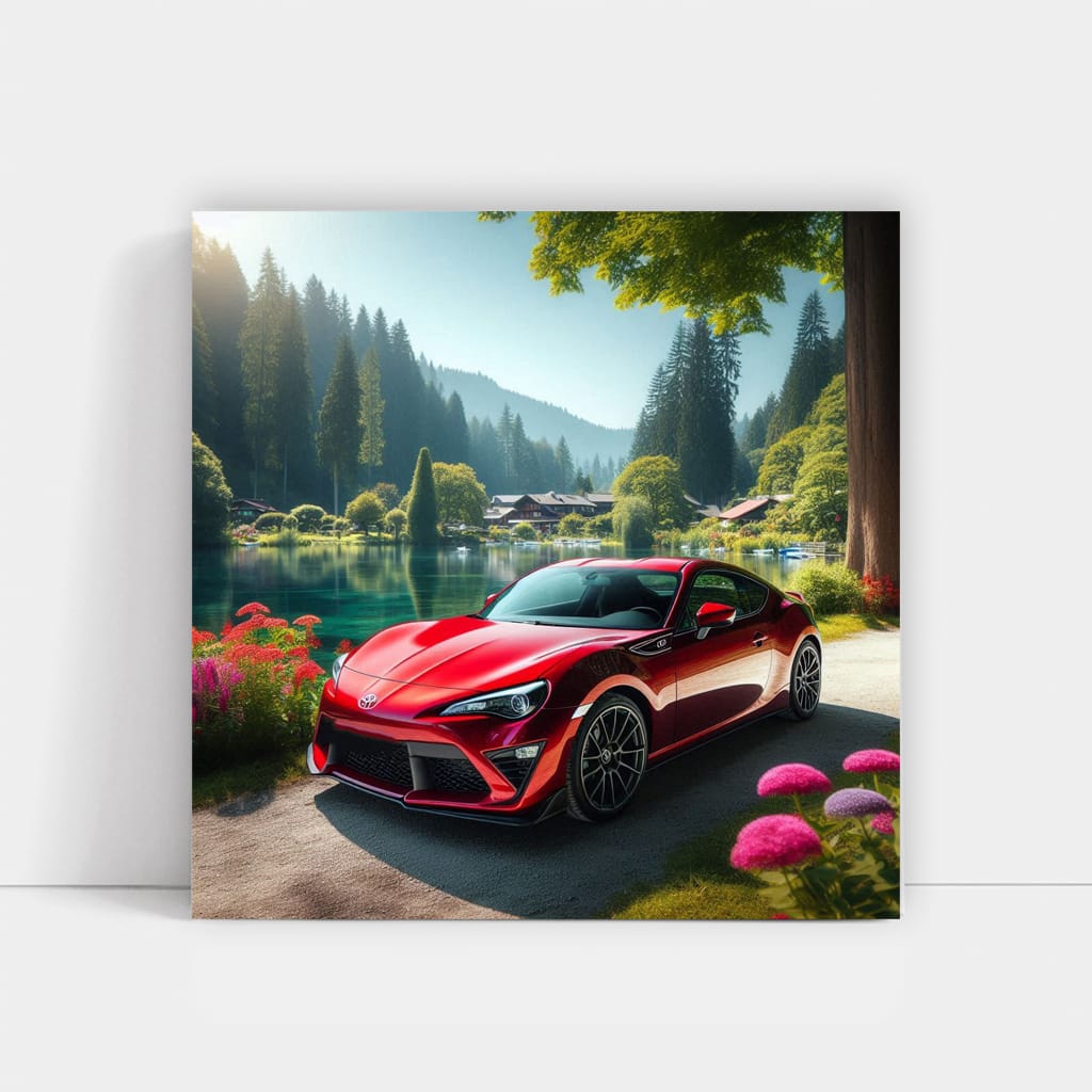 Toyota Gt86 La Wall Art