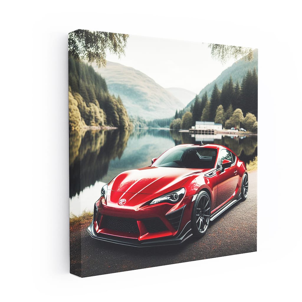 Toyota Gt86 Lake Wall Art